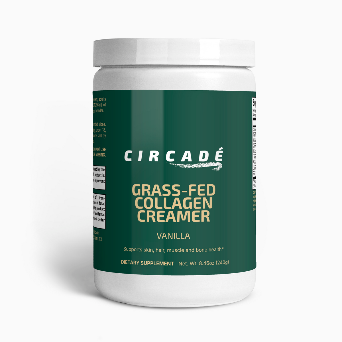 Grass-Fed Collagen Creamer (Vanilla)